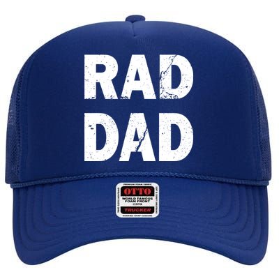 Rad Dad High Crown Mesh Back Trucker Hat