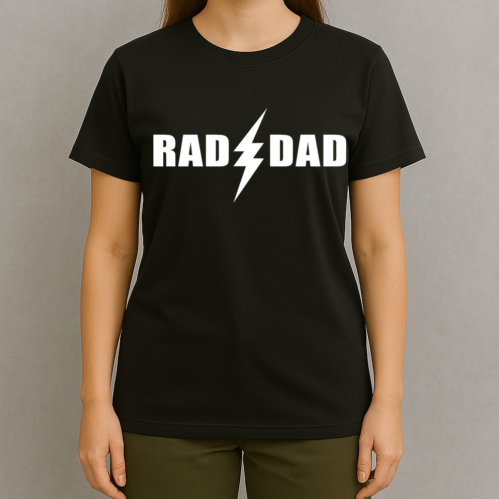 Rad Dad Lightning Logo T-Shirt