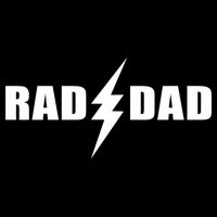 Rad Dad Lightning Logo 7-Panel Snapback Hat