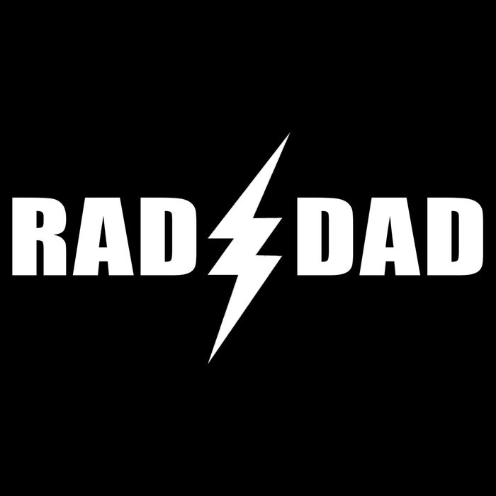 Rad Dad Lightning Logo 7-Panel Snapback Hat