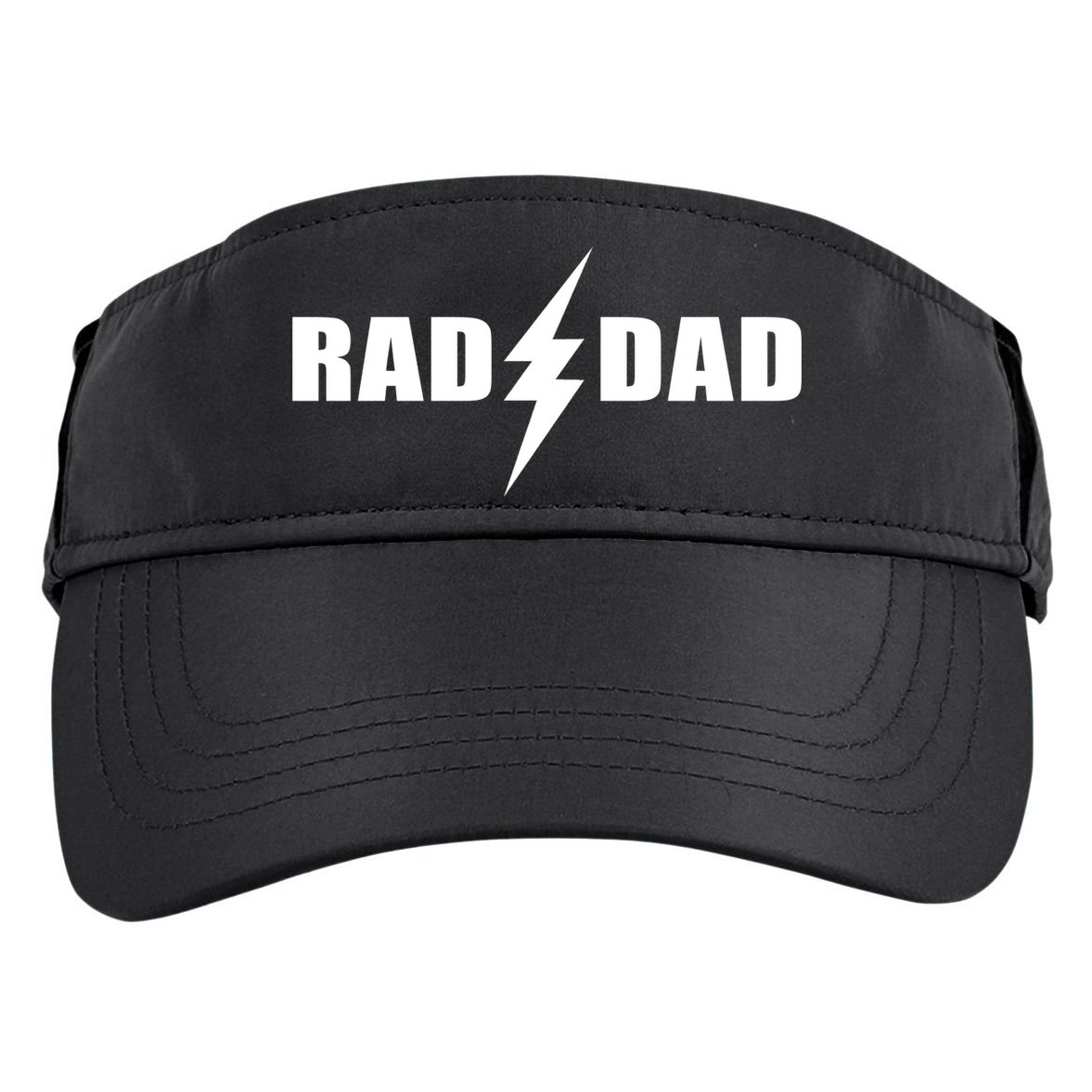 Rad Dad Lightning Logo Adult Drive Performance Visor