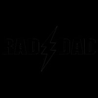 Rad Dad Lightning Logo Mug