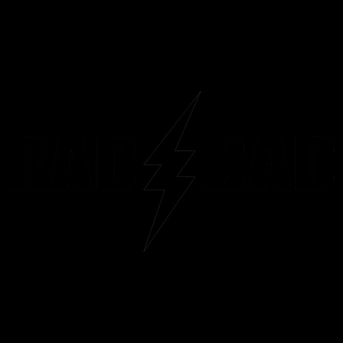 Rad Dad Lightning Logo Mug