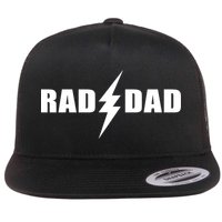 Rad Dad Lightning Logo Flatbill Hat