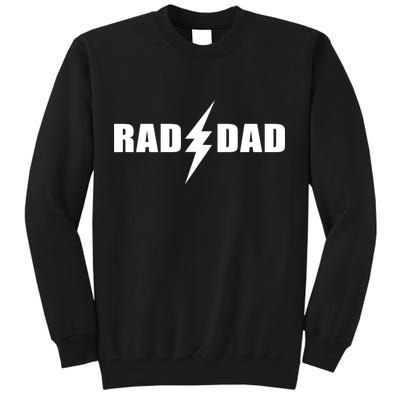 Rad Dad Lightning Logo Tall Sweatshirt