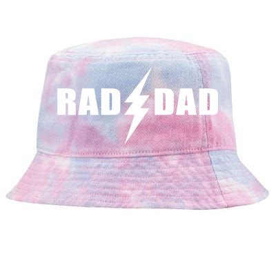 Rad Dad Lightning Logo Tie-Dyed Bucket Hat