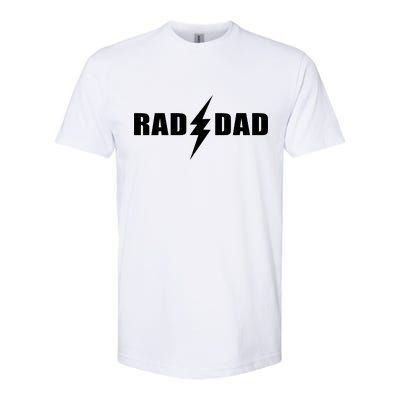 Rad Dad Lightning Logo Softstyle® CVC T-Shirt