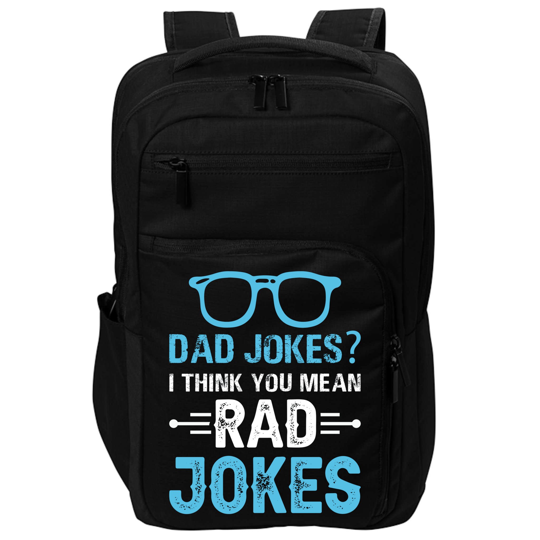 Rad Jokes Funny Dad Joke Impact Tech Backpack
