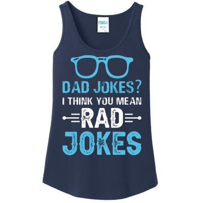 Rad Jokes Funny Dad Joke Ladies Essential Tank