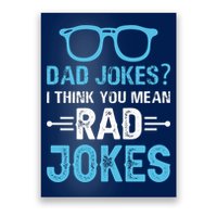 Rad Jokes Funny Dad Joke Poster