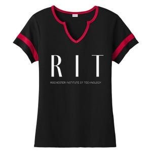 Rit Art Deco Ladies Halftime Notch Neck Tee