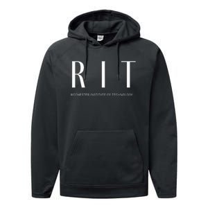 Rit Art Deco Performance Fleece Hoodie