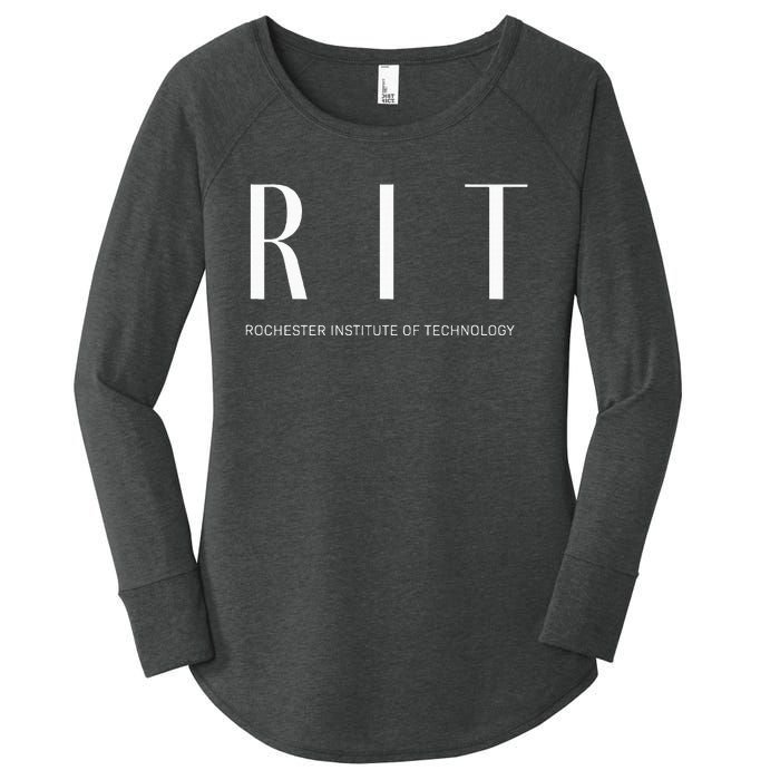 Rit Art Deco Women's Perfect Tri Tunic Long Sleeve Shirt