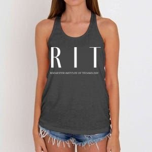 Rit Art Deco Women's Knotted Racerback Tank