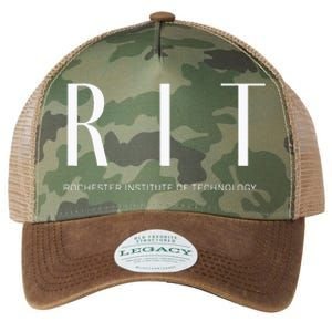 RIT Art Deco Style College Legacy Tie Dye Trucker Hat