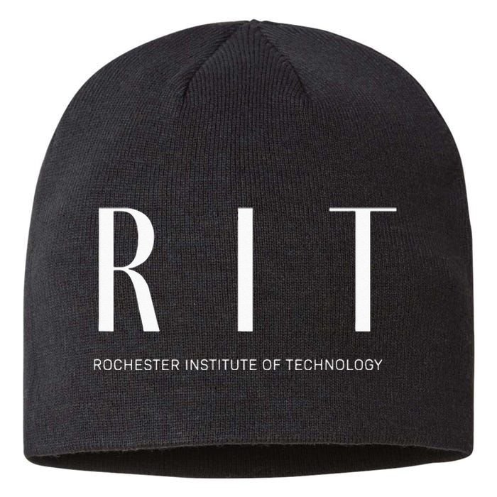 RIT Art Deco Style College Sustainable Beanie