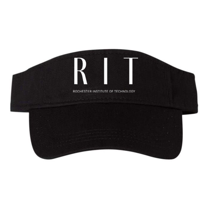 RIT Art Deco Style College Valucap Bio-Washed Visor