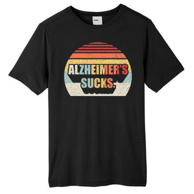 Retro Alzheimers Dementia Alzheimer Disease Awareness Tall Fusion ChromaSoft Performance T-Shirt