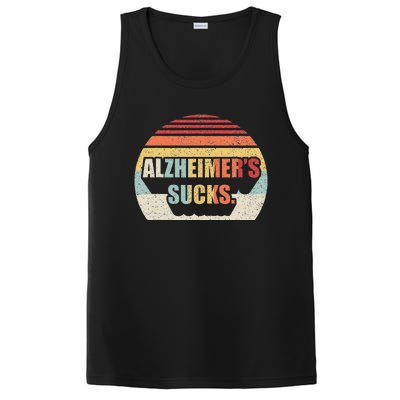 Retro Alzheimers Dementia Alzheimer Disease Awareness PosiCharge Competitor Tank