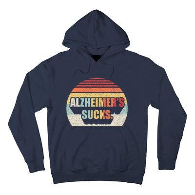 Retro Alzheimers Dementia Alzheimer Disease Awareness Hoodie