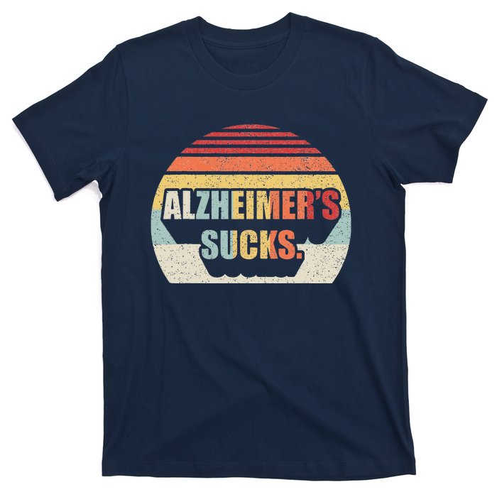 Retro Alzheimers Dementia Alzheimer Disease Awareness T-Shirt