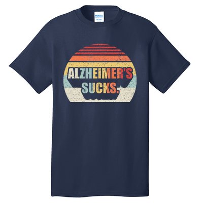 Retro Alzheimers Dementia Alzheimer Disease Awareness Tall T-Shirt