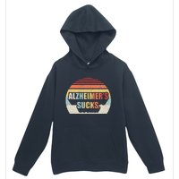 Retro Alzheimers Dementia Alzheimer Disease Awareness Urban Pullover Hoodie