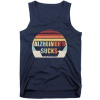 Retro Alzheimers Dementia Alzheimer Disease Awareness Tank Top