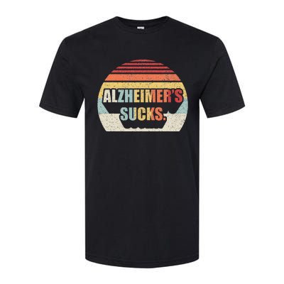 Retro Alzheimers Dementia Alzheimer Disease Awareness Softstyle CVC T-Shirt