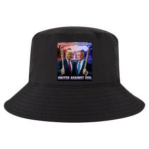 Republicans And Democrats United Against Evil Donald Trump Robert F Kennedy Cool Comfort Performance Bucket Hat