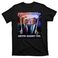 Republicans And Democrats United Against Evil Donald Trump Robert F Kennedy T-Shirt