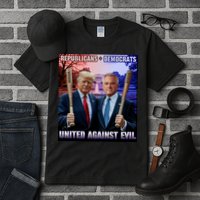 Republicans And Democrats United Against Evil Donald Trump Robert F Kennedy Tall T-Shirt