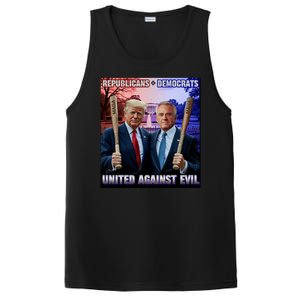 Republicans And Democrats United Against Evil Donald Trump Robert F Kennedy PosiCharge Competitor Tank