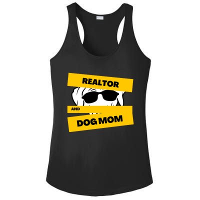 Realtor And Dog Mom Gift Ideas Ladies PosiCharge Competitor Racerback Tank