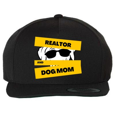 Realtor And Dog Mom Gift Ideas Wool Snapback Cap