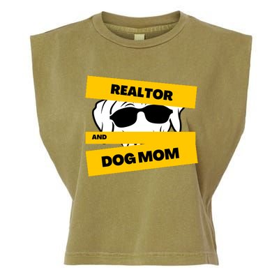 Realtor And Dog Mom Gift Ideas Garment-Dyed Women's Muscle Tee