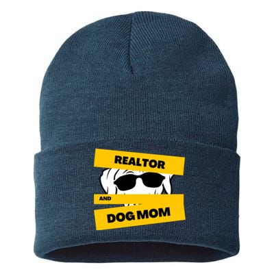 Realtor And Dog Mom Gift Ideas Sustainable Knit Beanie