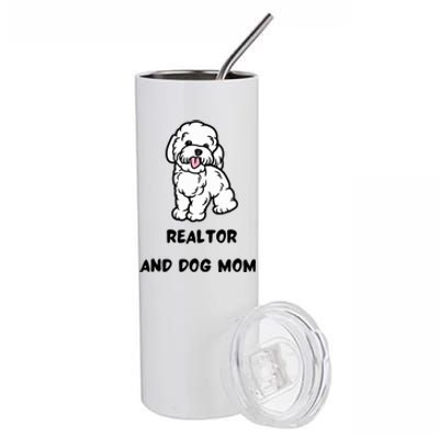 Realtor And Dog Mom Stainless Steel Tumbler