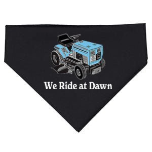 Ride At Dawn Tractor Enthusiast Dad Grandpa USA-Made Doggie Bandana