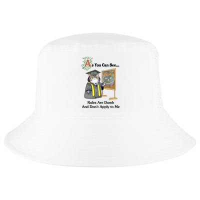 Rules Are Dumb Cool Comfort Performance Bucket Hat