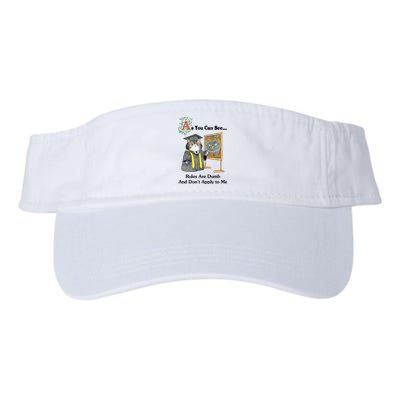 Rules Are Dumb Valucap Bio-Washed Visor