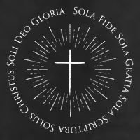 Reformation Anniversary Design With 5 Solas Cross Hat