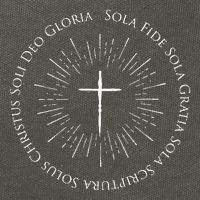 Reformation Anniversary Design With 5 Solas Cross Cotton Canvas Backpack