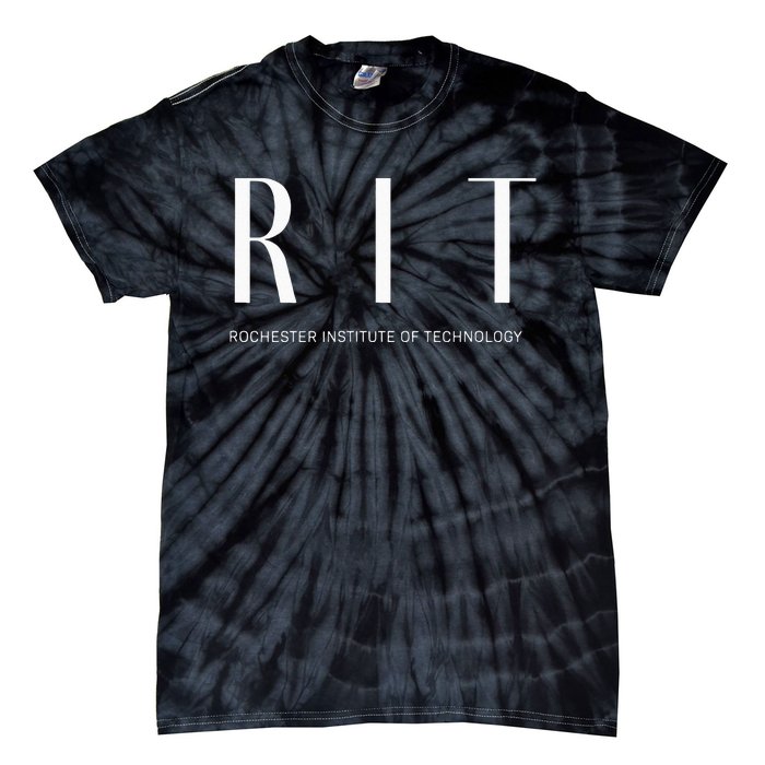 RIT Art Deco Style College Tie-Dye T-Shirt