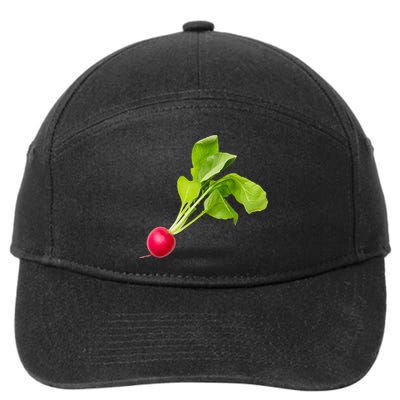 Radish 7-Panel Snapback Hat