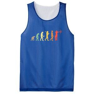 Retro Archery Evolution Gift For Archers & Bowmen Mesh Reversible Basketball Jersey Tank