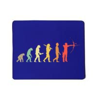 Retro Archery Evolution Gift For Archers & Bowmen Mousepad