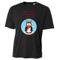 Rare And Endangered Animals The Rein Christmas Design Cooling Performance Crew T-Shirt