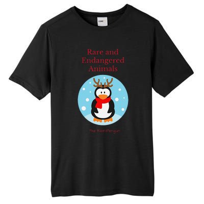 Rare And Endangered Animals The Rein Christmas Design Tall Fusion ChromaSoft Performance T-Shirt