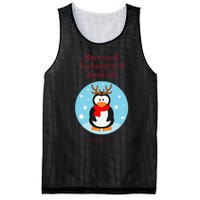 Rare And Endangered Animals The Rein Christmas Design Mesh Reversible Basketball Jersey Tank